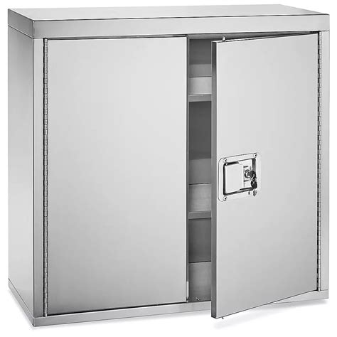 uline stainless steel storage cabinet